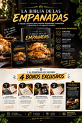 LA BIBLIA DE LAS EMPNADAS+ 4 BONOS .Aprende , Emprende , Vende